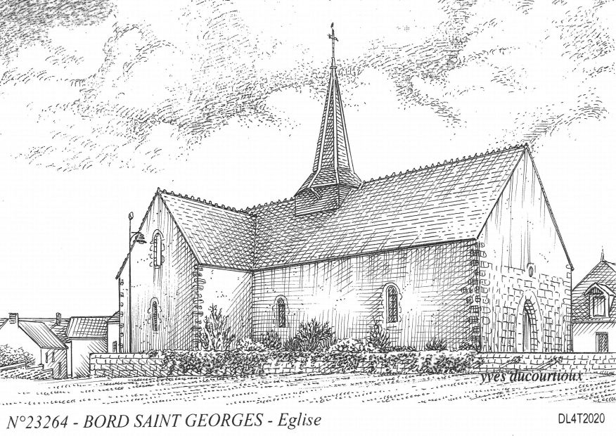 N 23264 - BORD ST GEORGES - église